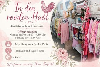 Infoflyer Dauerausstellung im rooden Haen